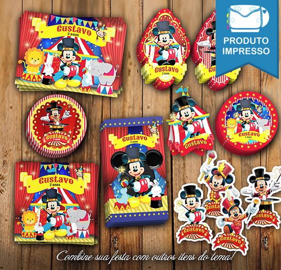 Adesivo Squeeze Mickey Circo