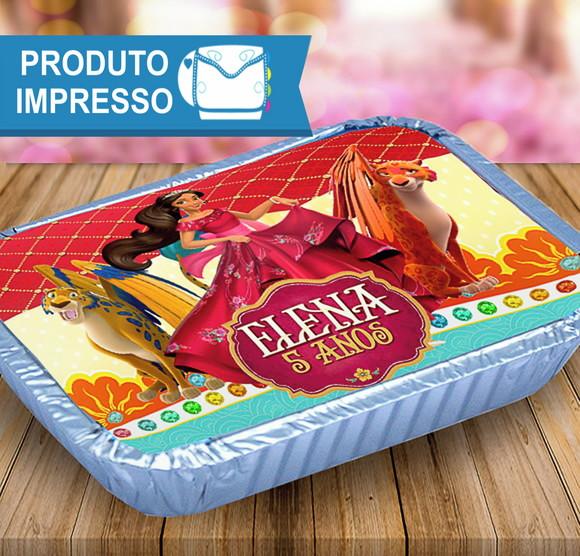 Adesivo Tampa Marmitinha Elena de Avalor