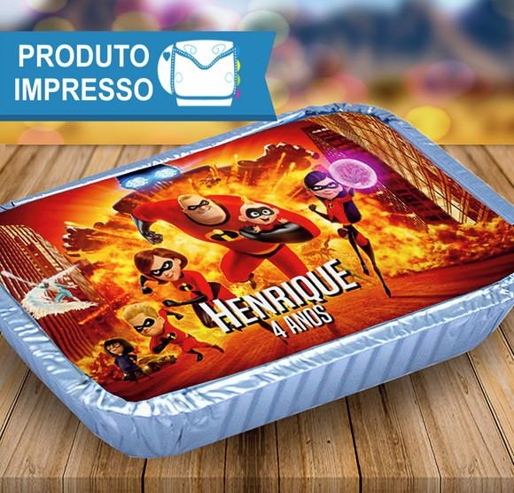 Adesivo Tampa Marmitinha Os Incríveis