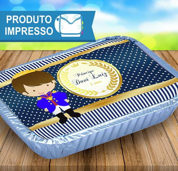 Adesivo Tampa Marmitinha Príncipe
