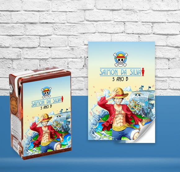 Adesivo Toddynho ONE PIECE