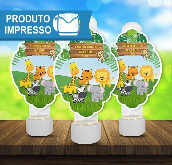 Adesivo Tubete Animais Safari