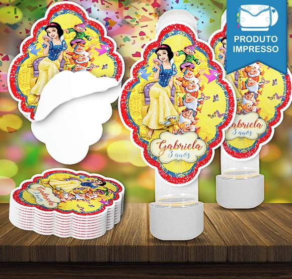 Adesivo Tubete Branca de Neve
