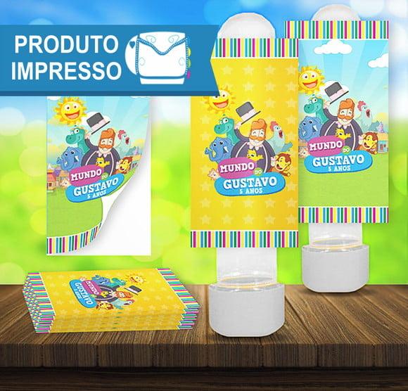 Adesivo Tubete Mundo Bita
