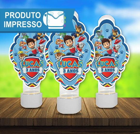 Adesivo Tubete Patrulha Canina