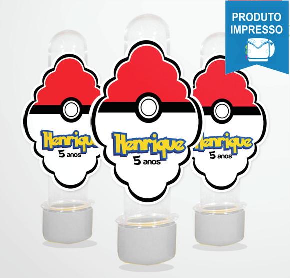 Adesivo Tubete Pokémon
