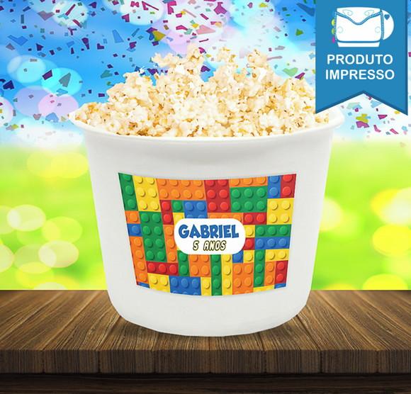 Adesivos Balde de Pipoca Lego