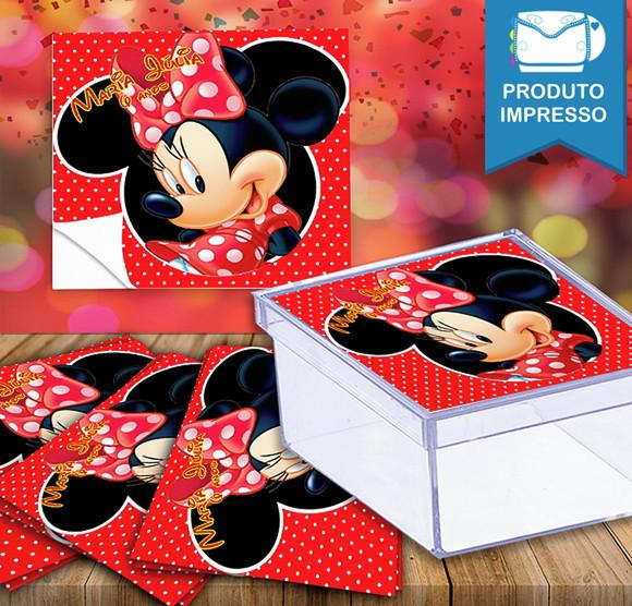 Adesivos Caixinha Minnie