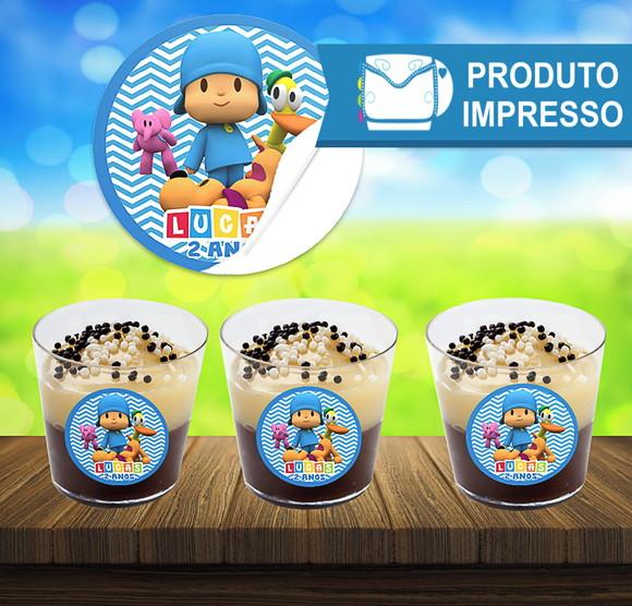 Adesivos Copinho Brigadeiro Pocoyo