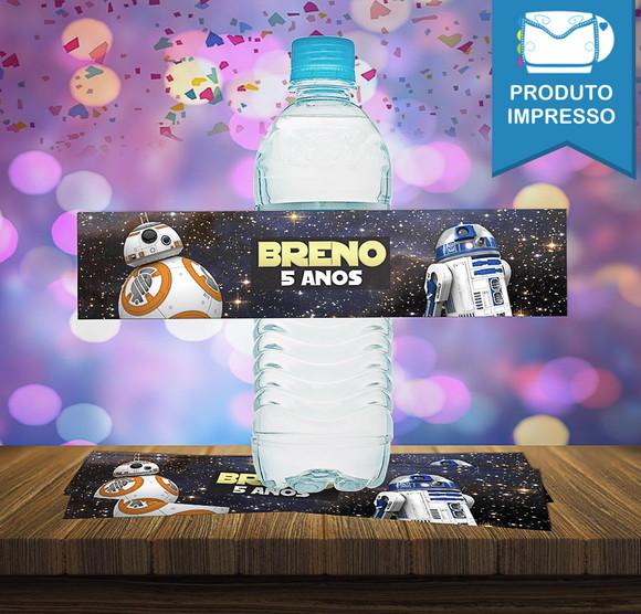 Adesivos de Água 500ml Star Wars