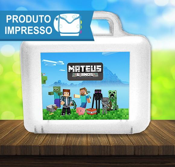 Adesivos para Maletinha Minecraft