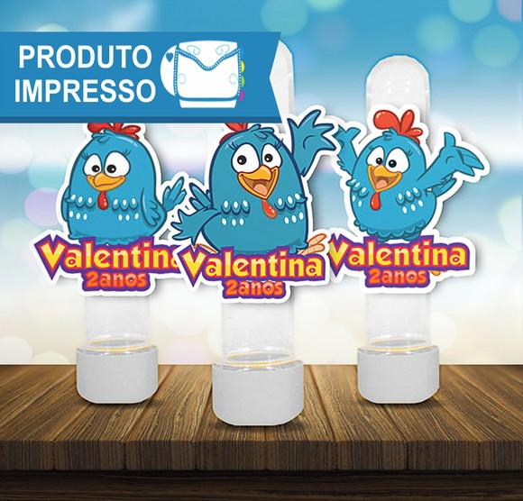 Aplique Personalizado para Tubete Galinha Pintadinha