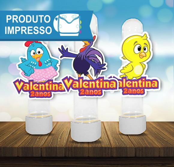 Aplique Tubete Personalizado Galinha Pintadinha