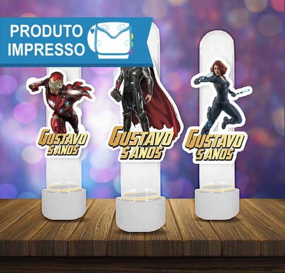 Aplique Tubete Vingadores
