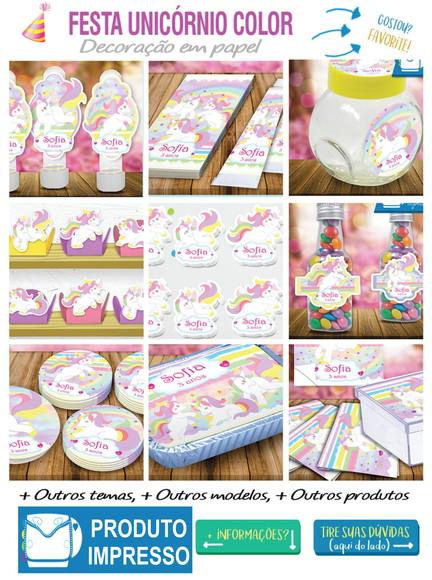 Apliques para Tubete Unicornio