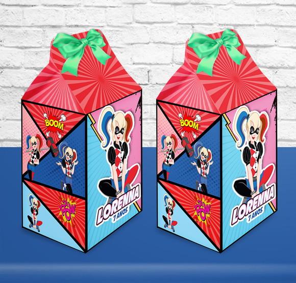 Caixa Milk Arlequina
