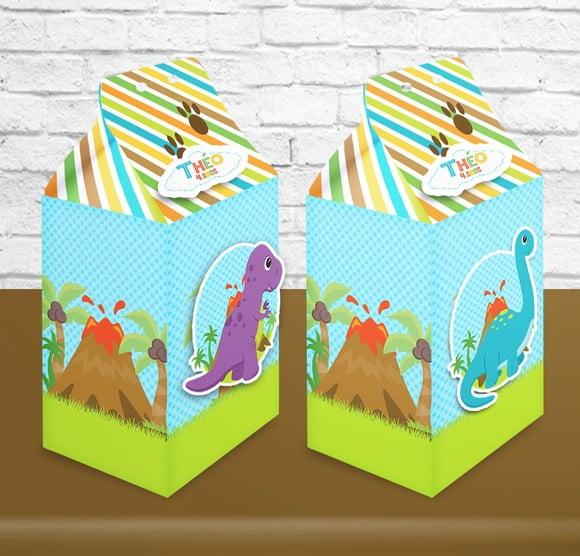 Caixa Milk Dinossauro Baby