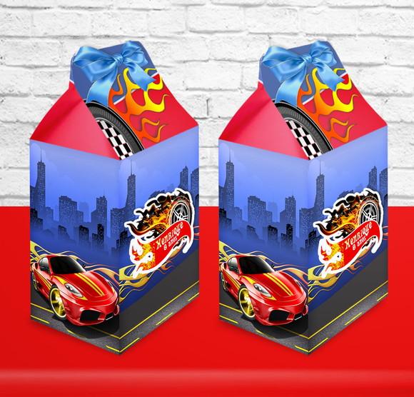 Caixa Milk Hot Wheels
