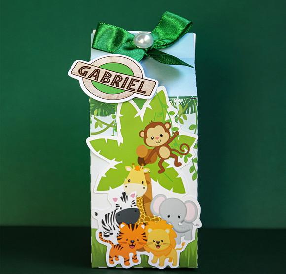 Caixa Milk Safari