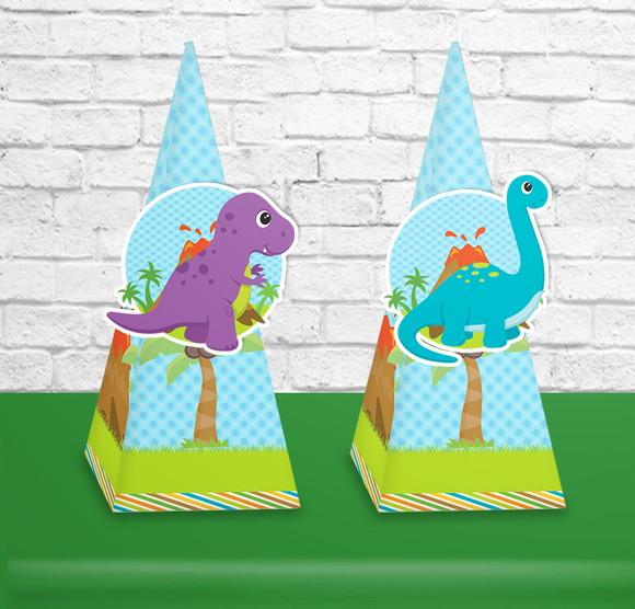 Caixa pirâmide Dinossauro Baby