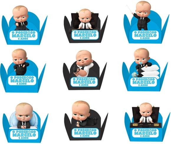Forminha de Doces Poderoso Chefinho Personalizada Menino N3