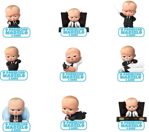Forminha de Doces Poderoso Chefinho Personalizada Menino N3
