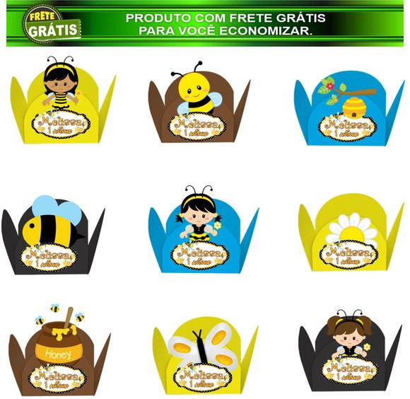 Forminha para Doces Abelhinha Personalizada