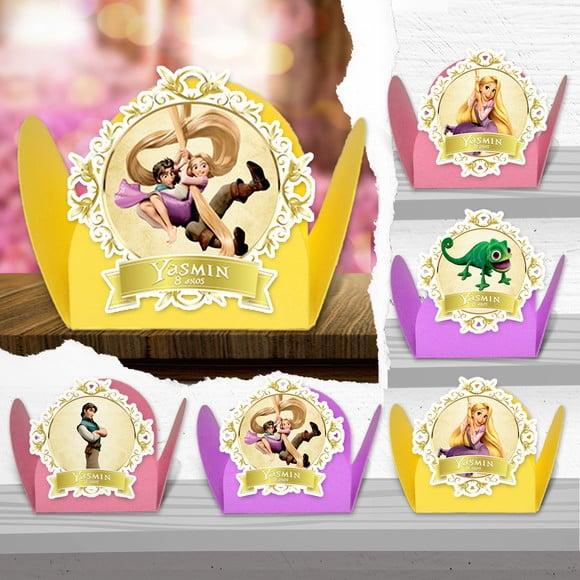 Forminhas Enrolados (rapunzel)