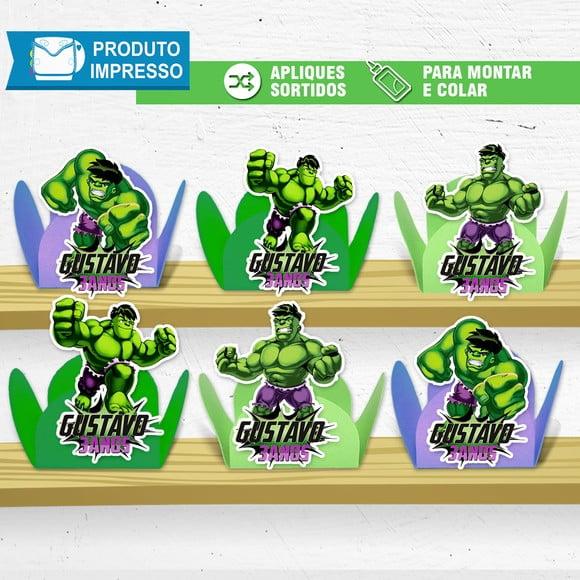 Forminhas Personalizadas Heróis Hulk