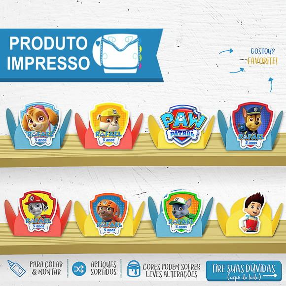 Forminhas Personalizadas Patrulha Canina