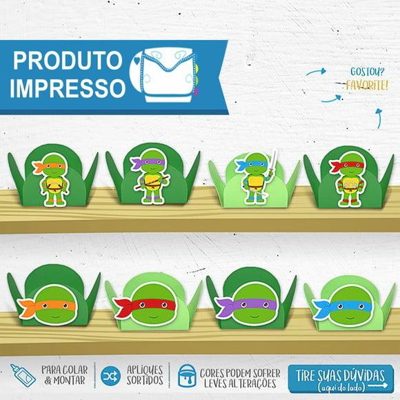 Forminhas Tartarugas Ninja Cute