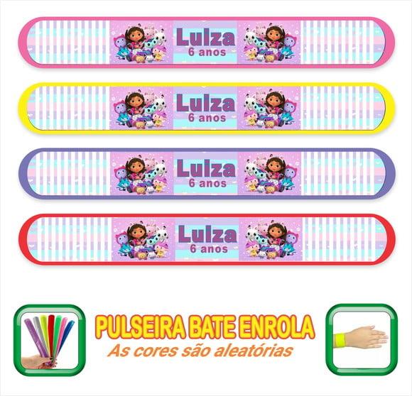Pulseira Bate Enrola Personalizada a Casa da Gabby - Mod 02