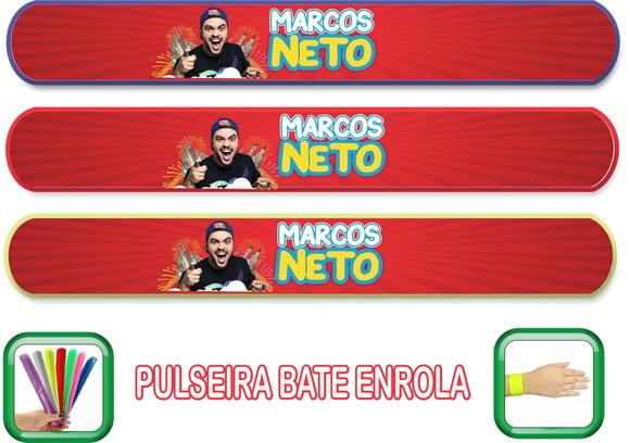 Pulseira Bate Enrola Personalizada Luccas Neto Mod01