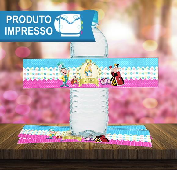 Rótulo Adesivo Água 500ml Alice