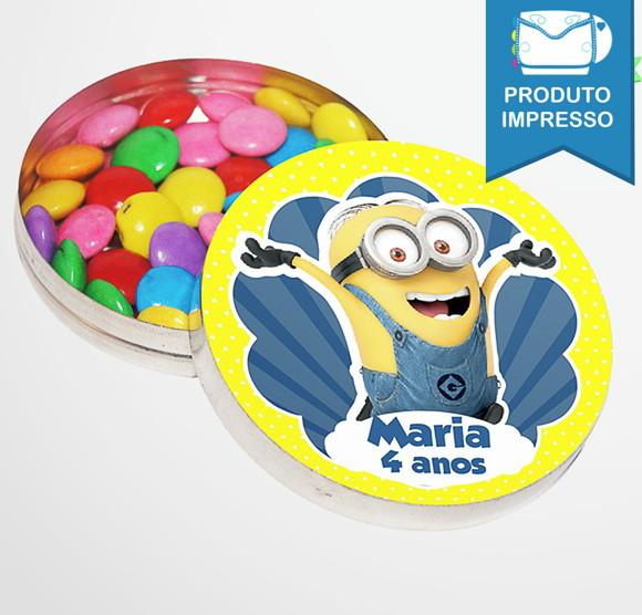 Rótulo Adesivo Latinha Minions