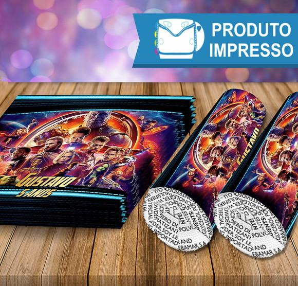 Rótulo Adesivo para Baton Vingadores Guerra Infinita