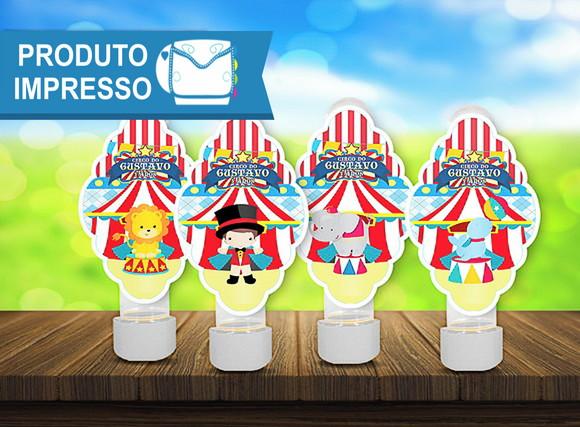 Rotulo Adesivo Tubete Circo Personalizado