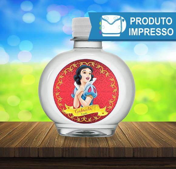 Rótulo Adesivo para Água Ouro Fino Branca de Neve