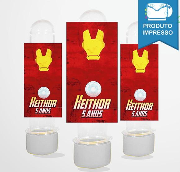 Rótulo Adesivo Tubete Vingadores