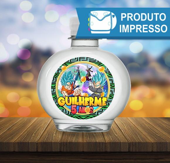 Rótulo Água Ouro Fino Dragon Ball