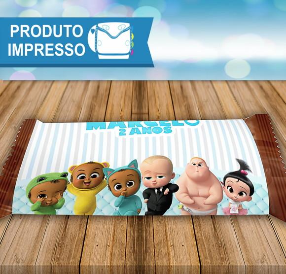 Rotulo Barra de Chocolate O Poderoso Chefinho