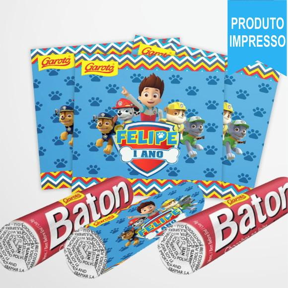 Rótulo Baton Patrulha Canina
