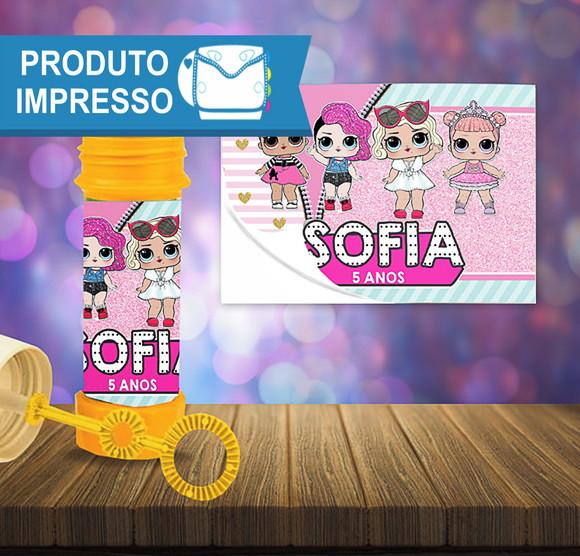 Rótulo Bolha de Sabão LOL Surprise