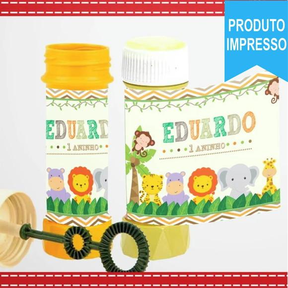Rótulo Bolinha de Sabão Safari