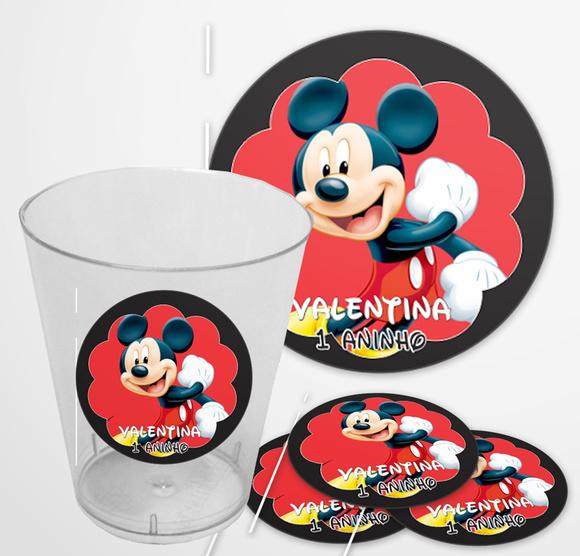 Rótulo Copinho Brigadeiro Mickey