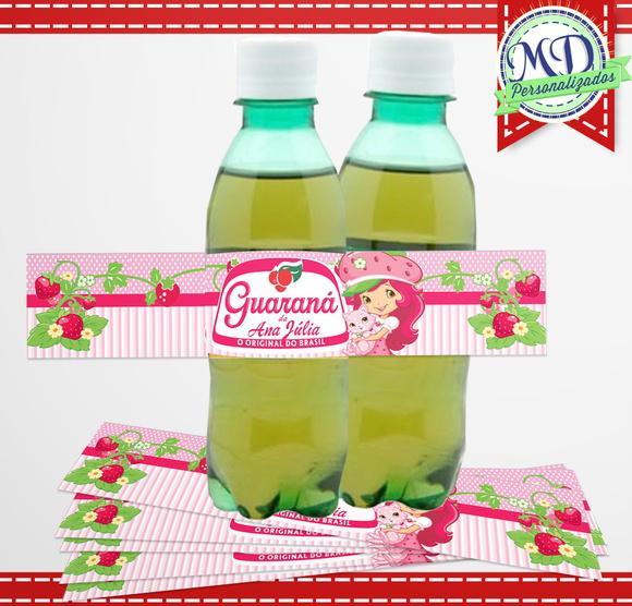 Rótulo Guaraná Moranguinho
