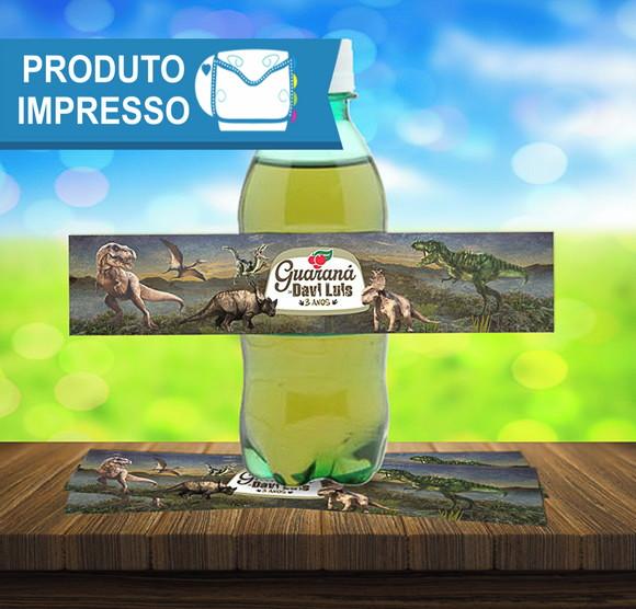 Rótulo Guarana Jurassic Park