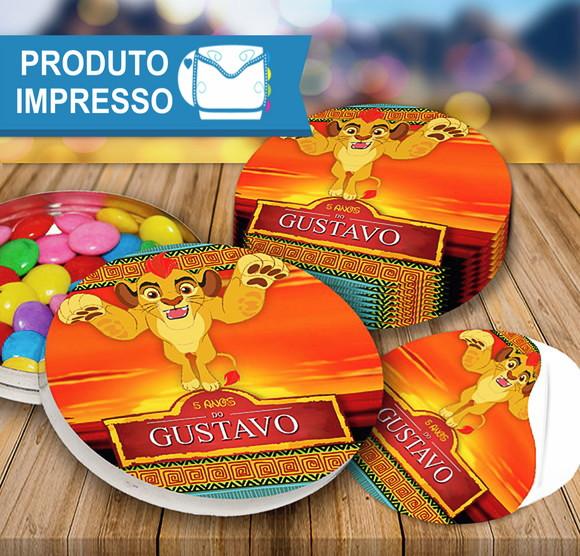 Rótulo Latinha A Guarda do Leão