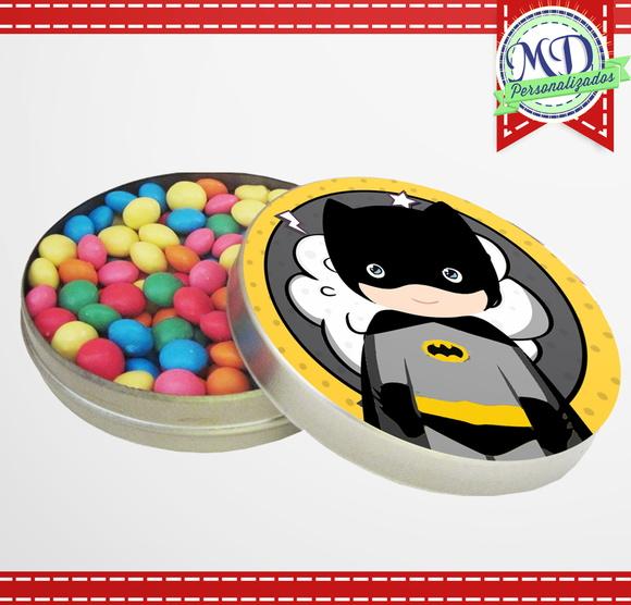 Rótulo Latinha Batman