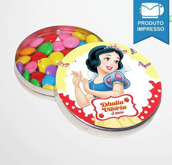 Rótulo Latinha Branca de Neve